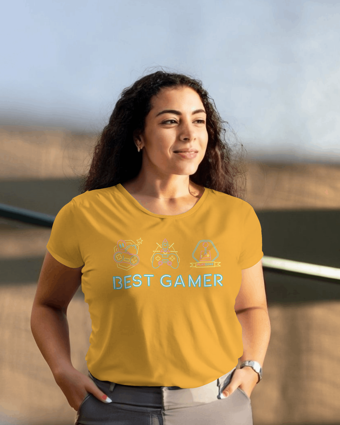 Best Gamer női póló