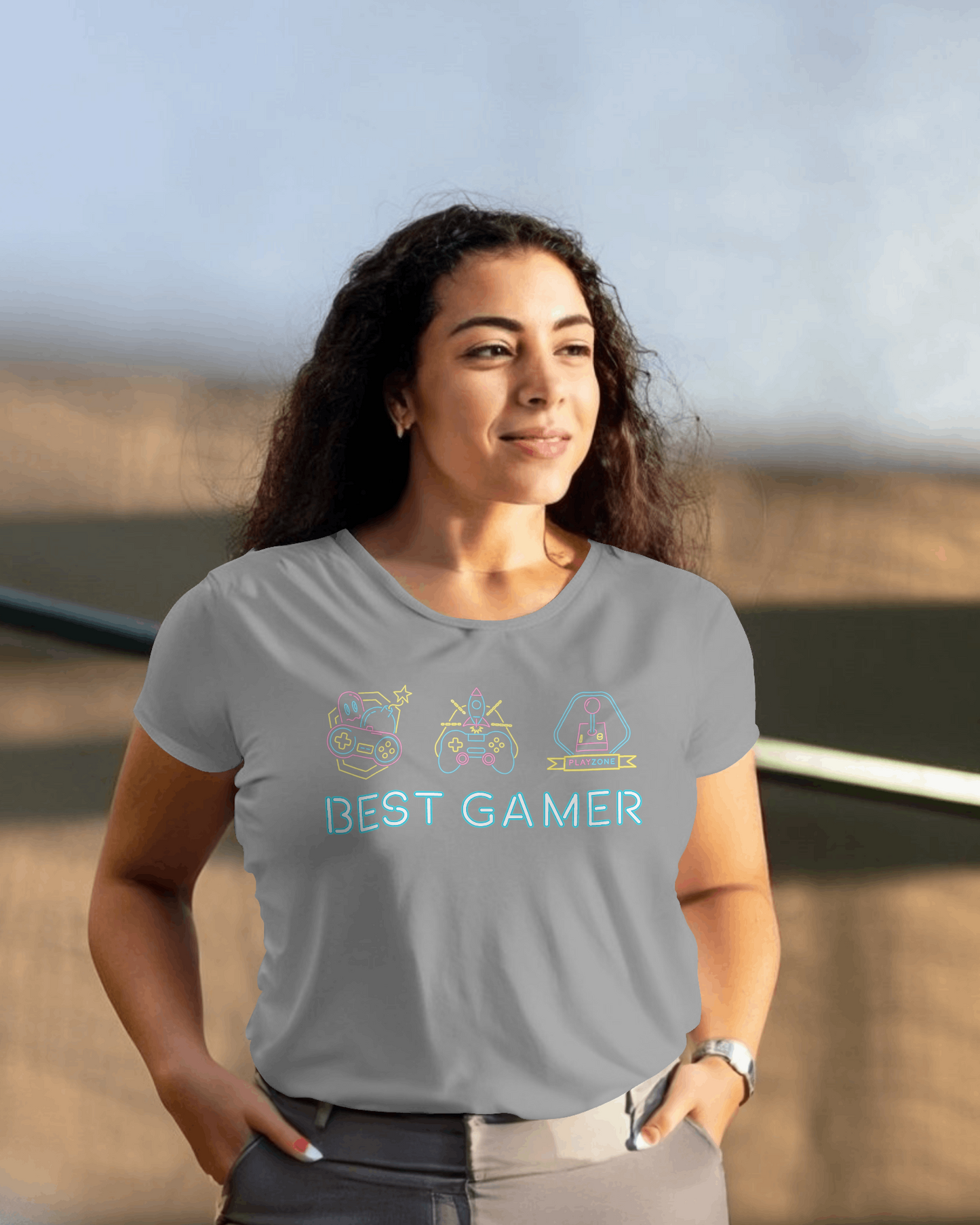 Best Gamer női póló