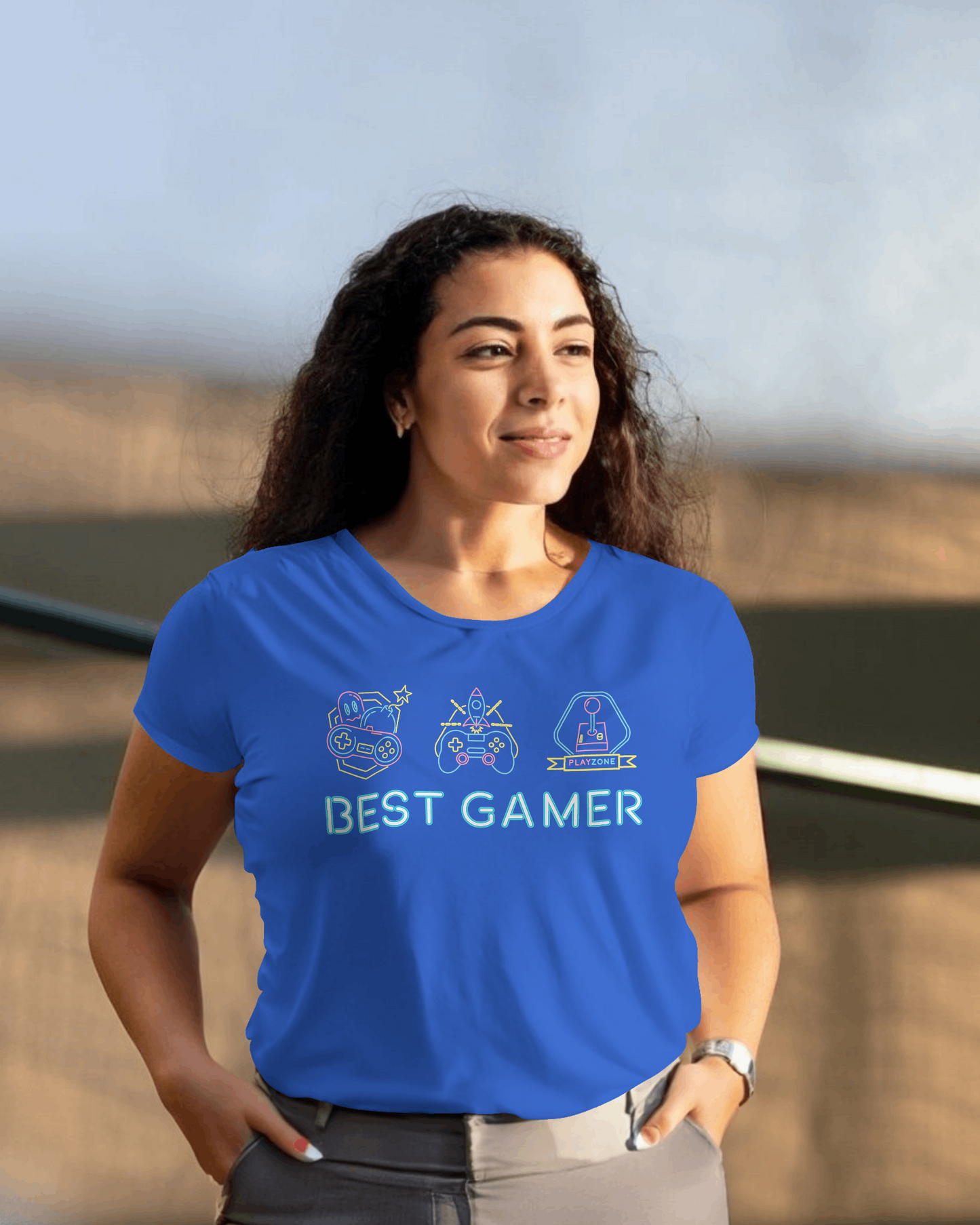 Best Gamer női póló