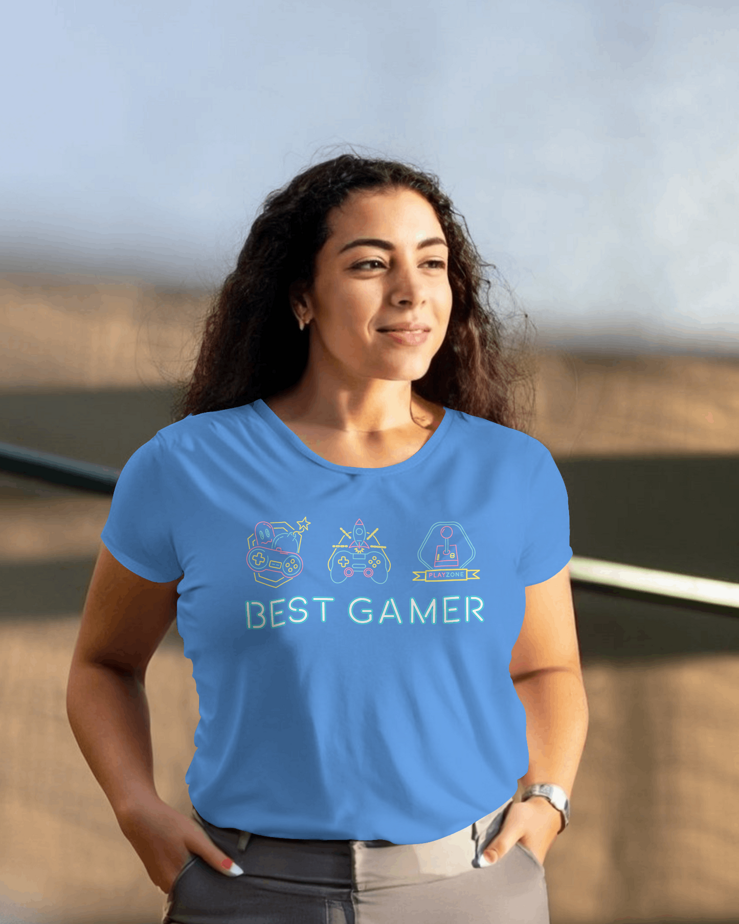 Best Gamer női póló