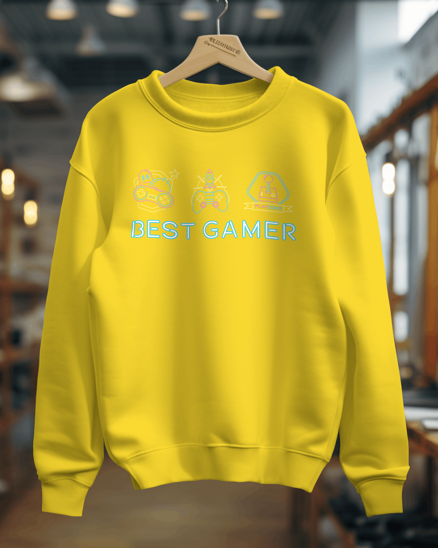Best Gamer gyerek belebújos pulóver