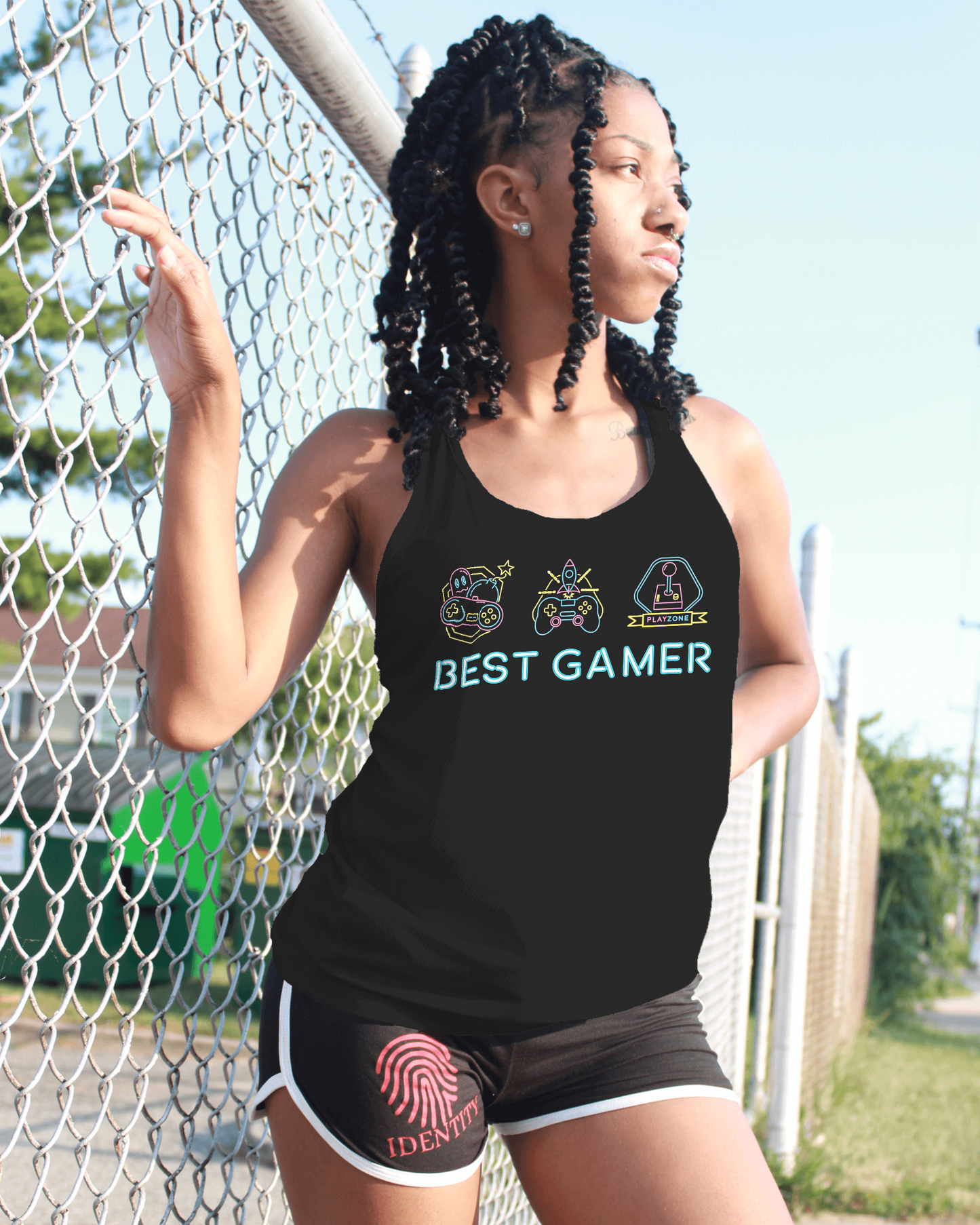 Best Gamer női ujjatlan póló