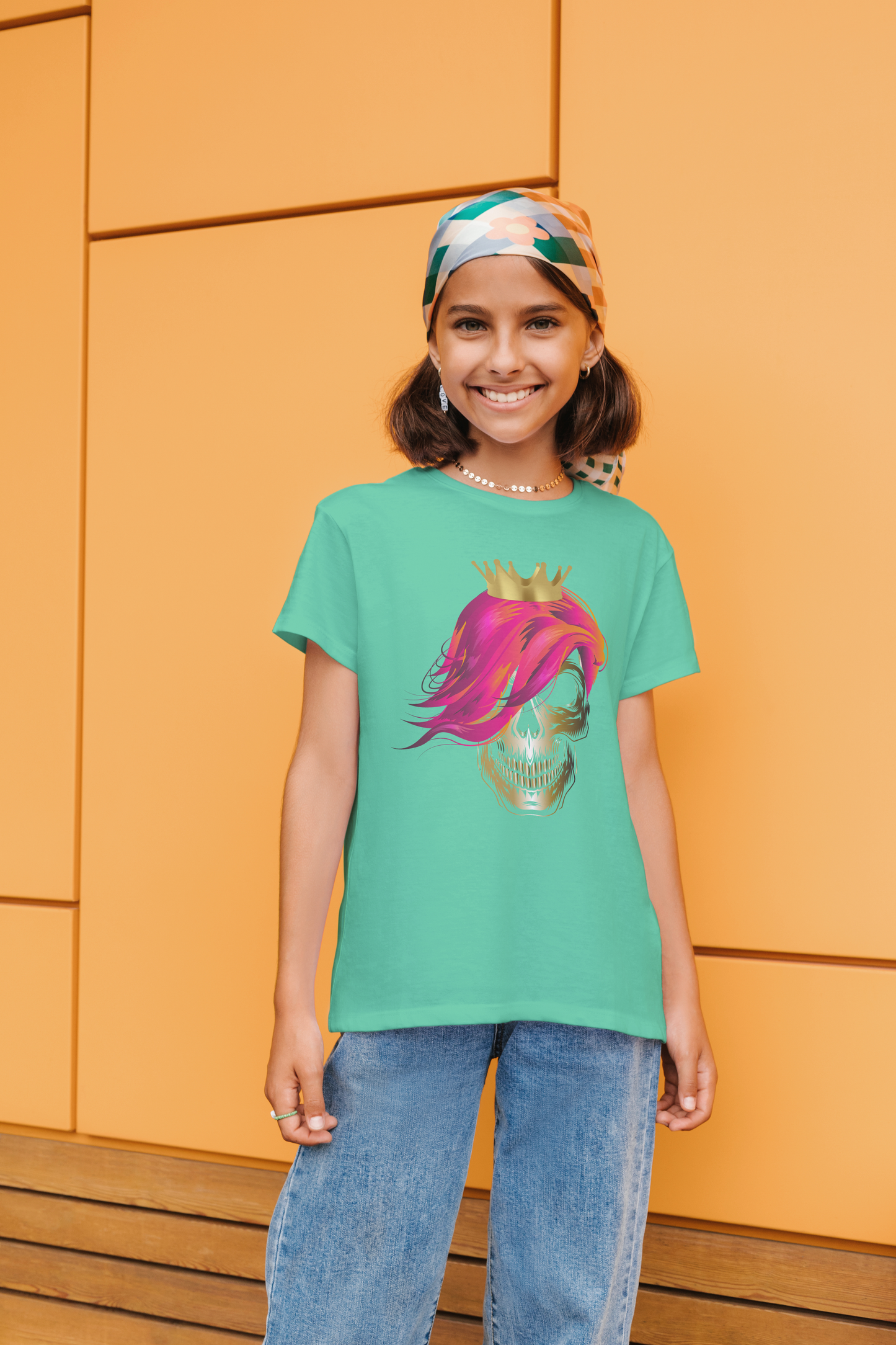 Skull Queen kids t-shirt