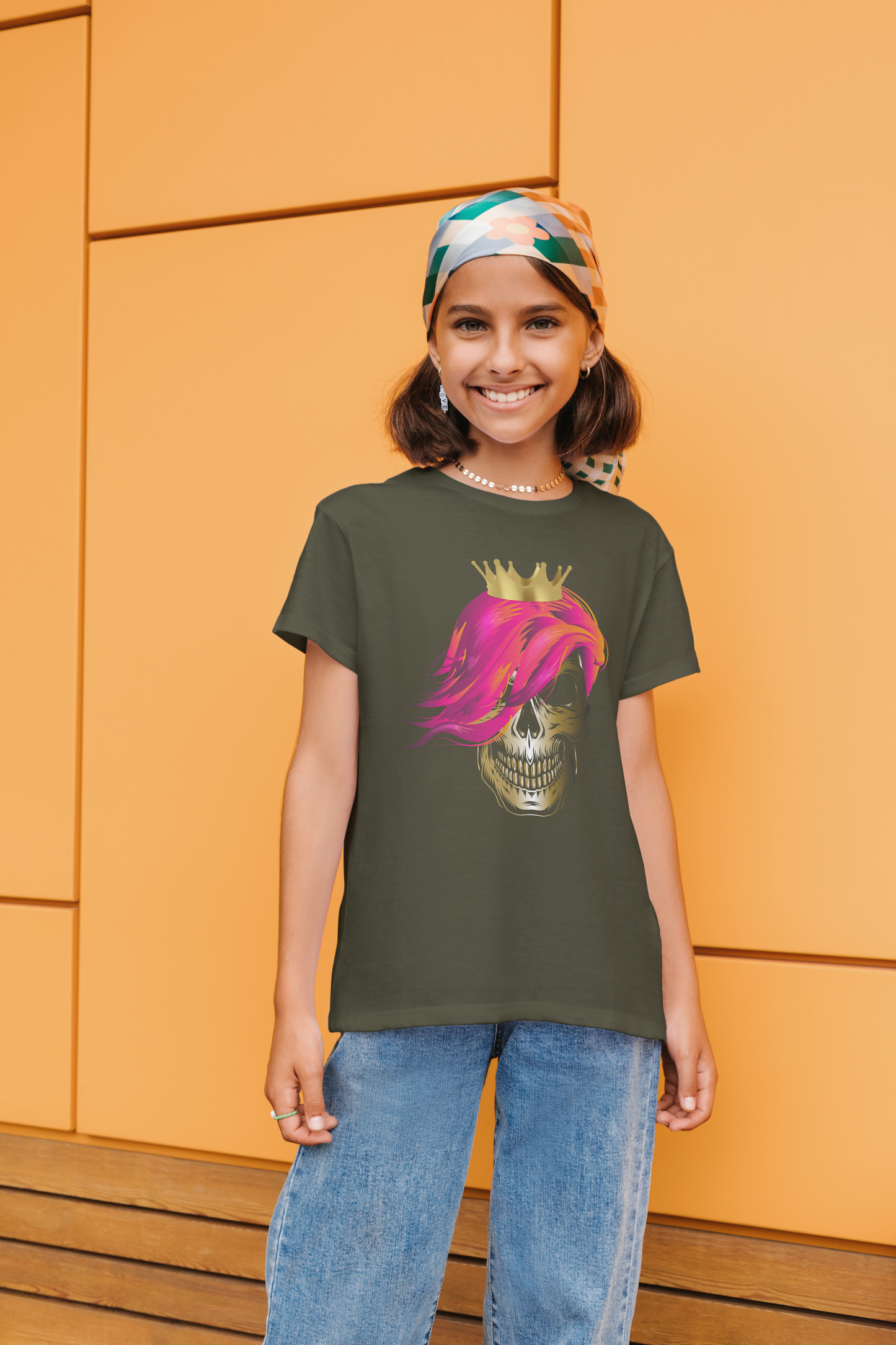 Skull Queen kids t-shirt