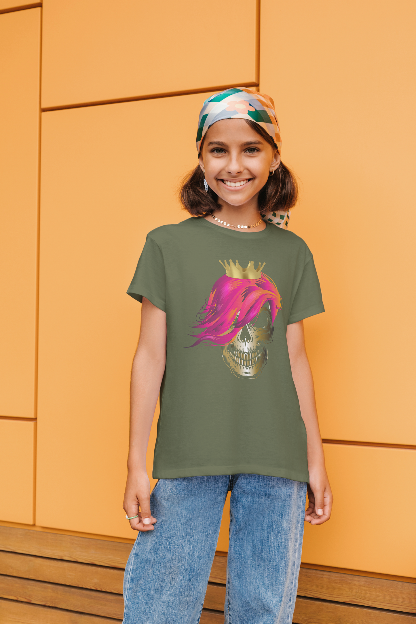Skull Queen kids t-shirt