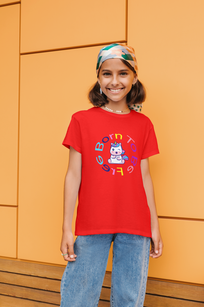 Born to be free kids t-shirt
