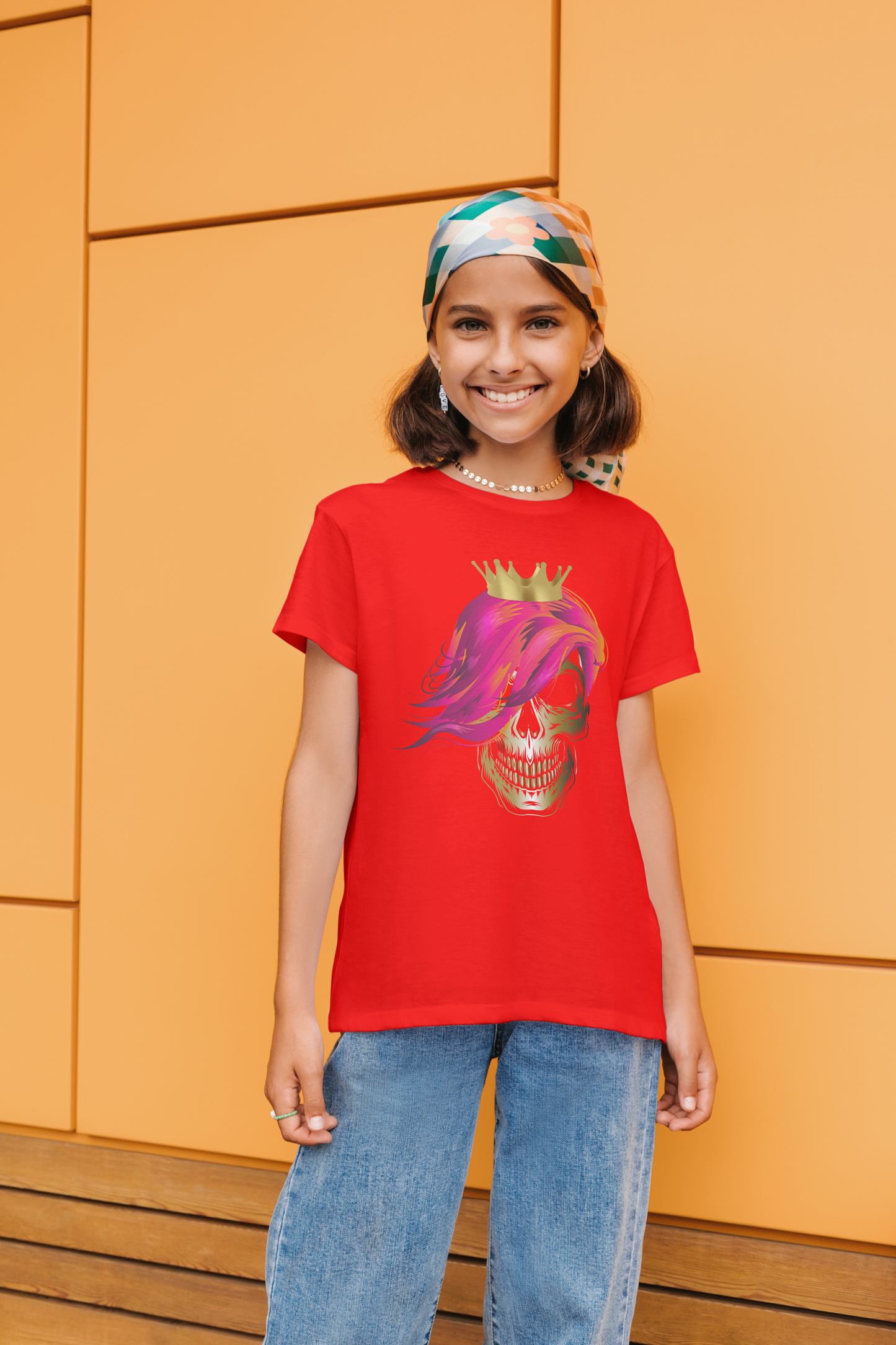 Skull Queen kids t-shirt