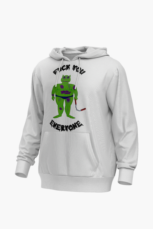 F**k you férfi pulóver