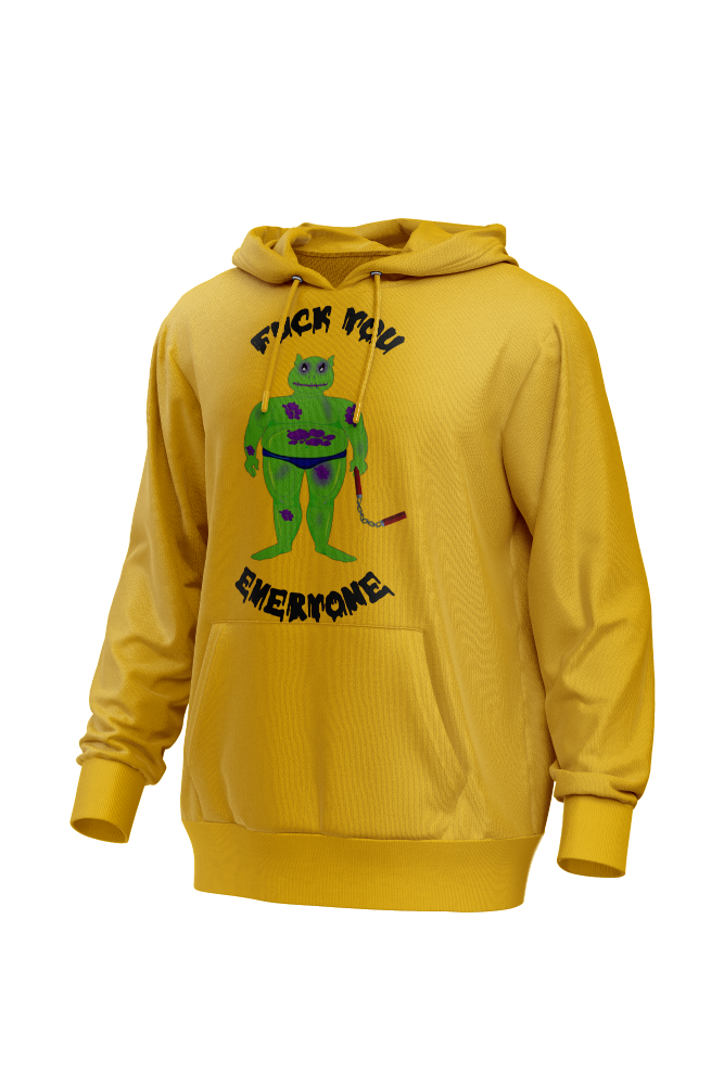 F**k you férfi pulóver