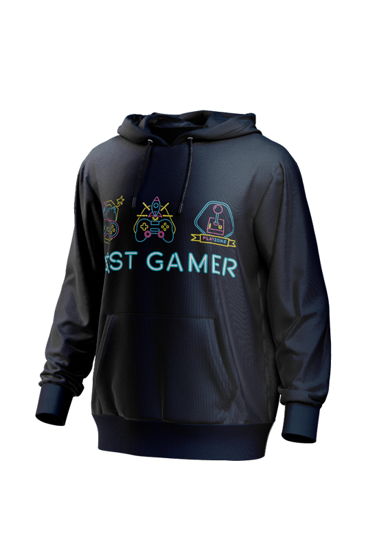 Best Gamer férfi kapucnis pulóver