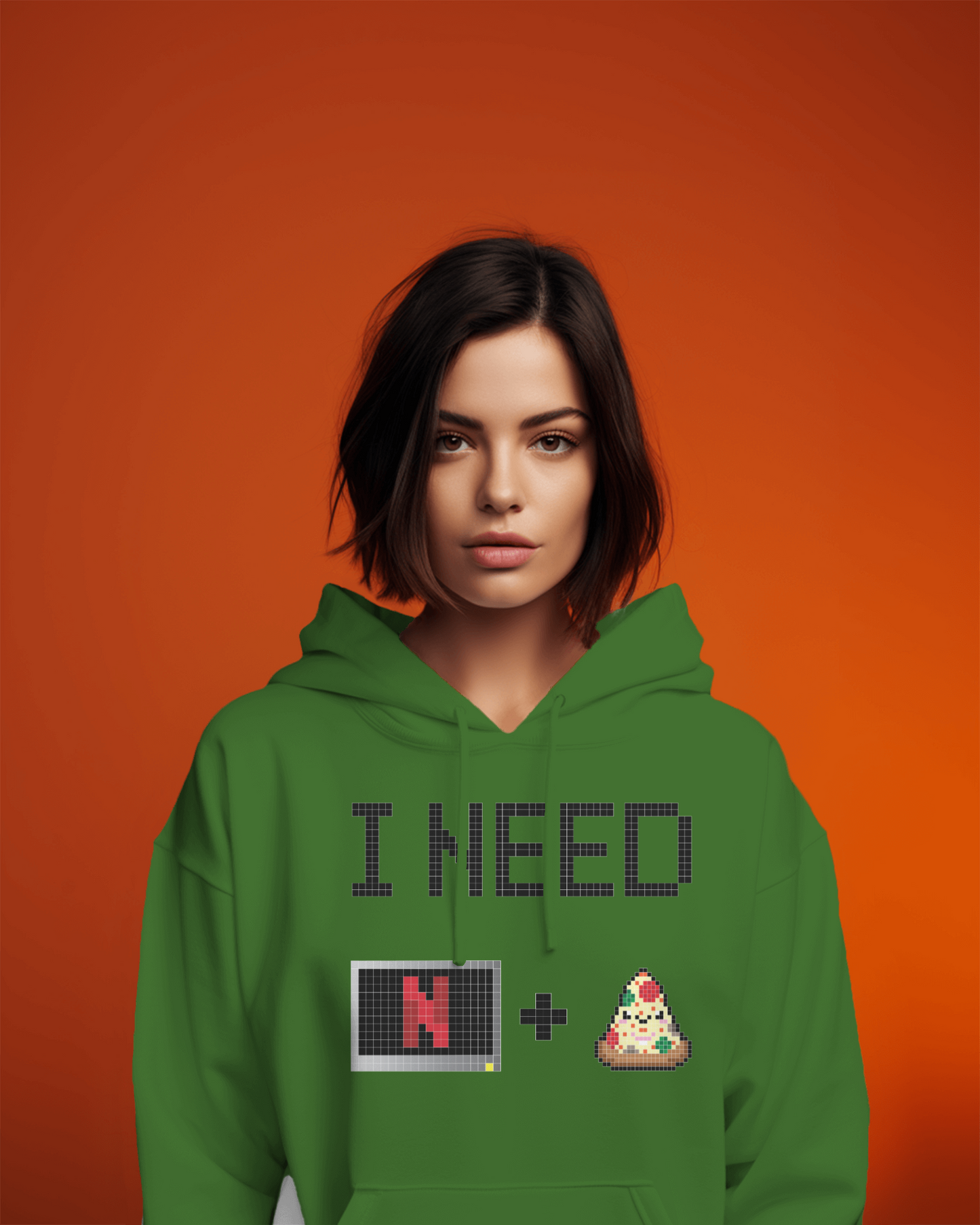I Need Relax Női kapucnis pulóver