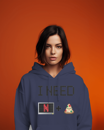 I Need Relax Női kapucnis pulóver