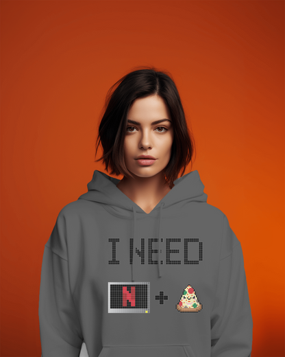 I Need Relax Női kapucnis pulóver