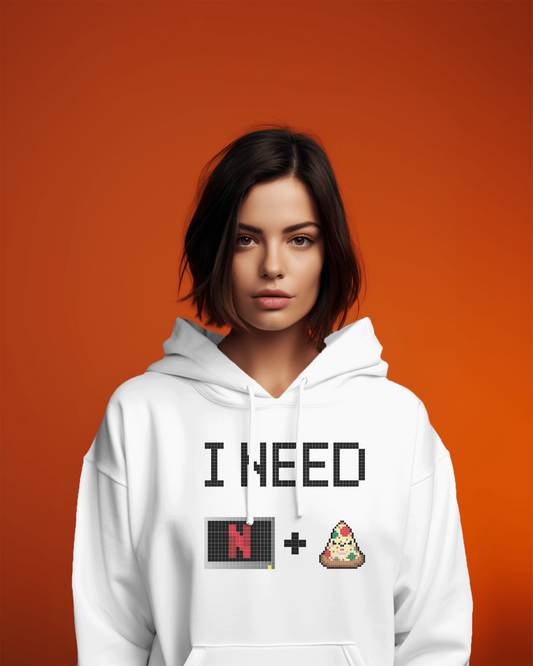 I Need Relax Női kapucnis pulóver