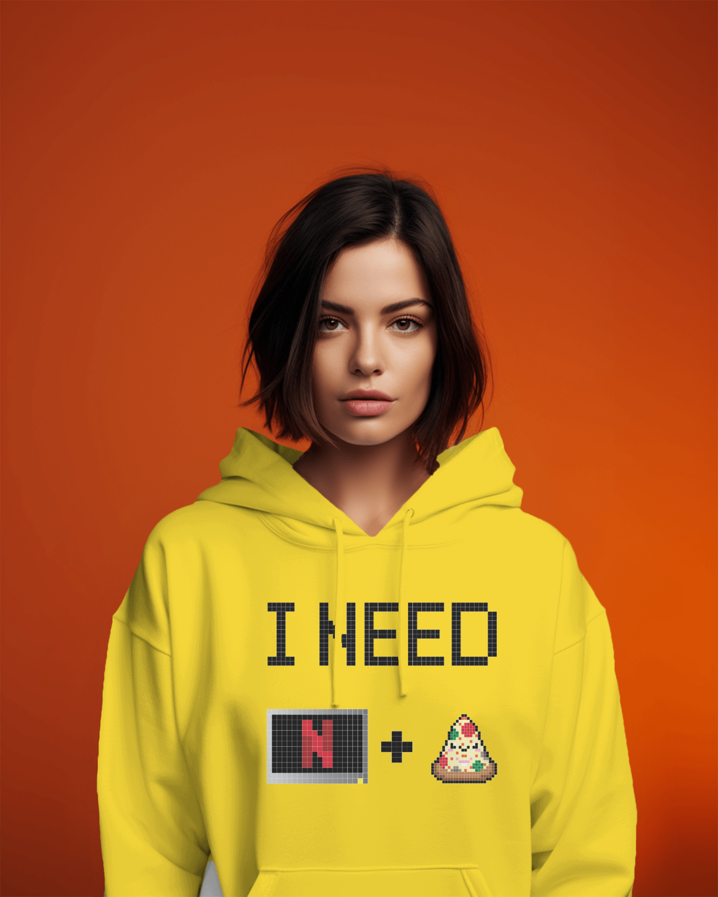 I Need Relax Női kapucnis pulóver