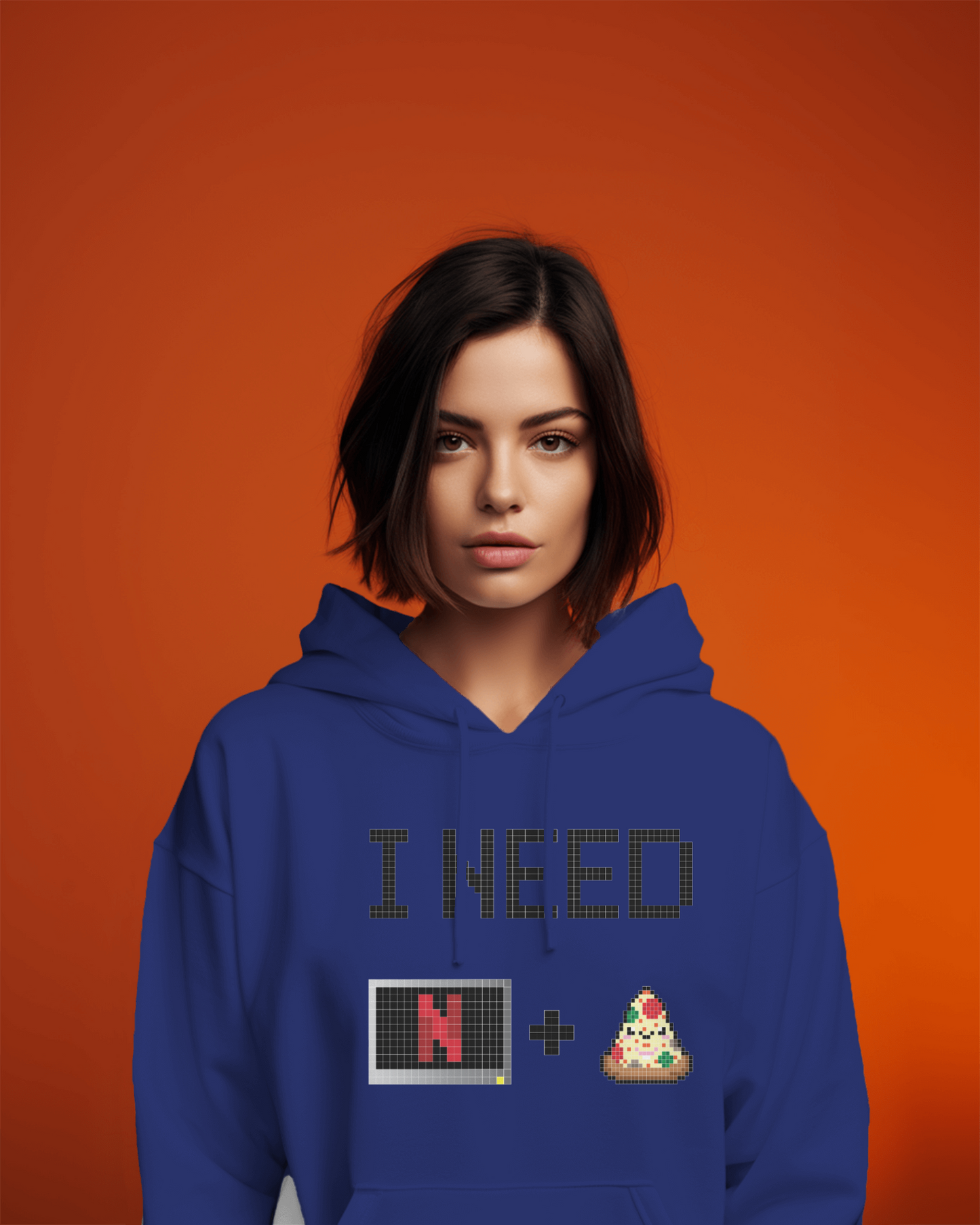 I Need Relax Női kapucnis pulóver