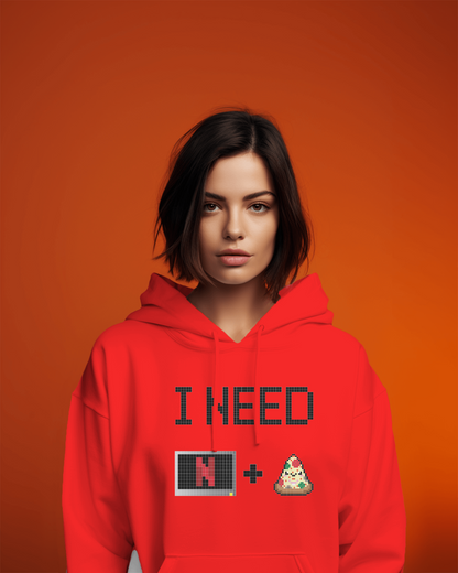 I Need Relax Női kapucnis pulóver