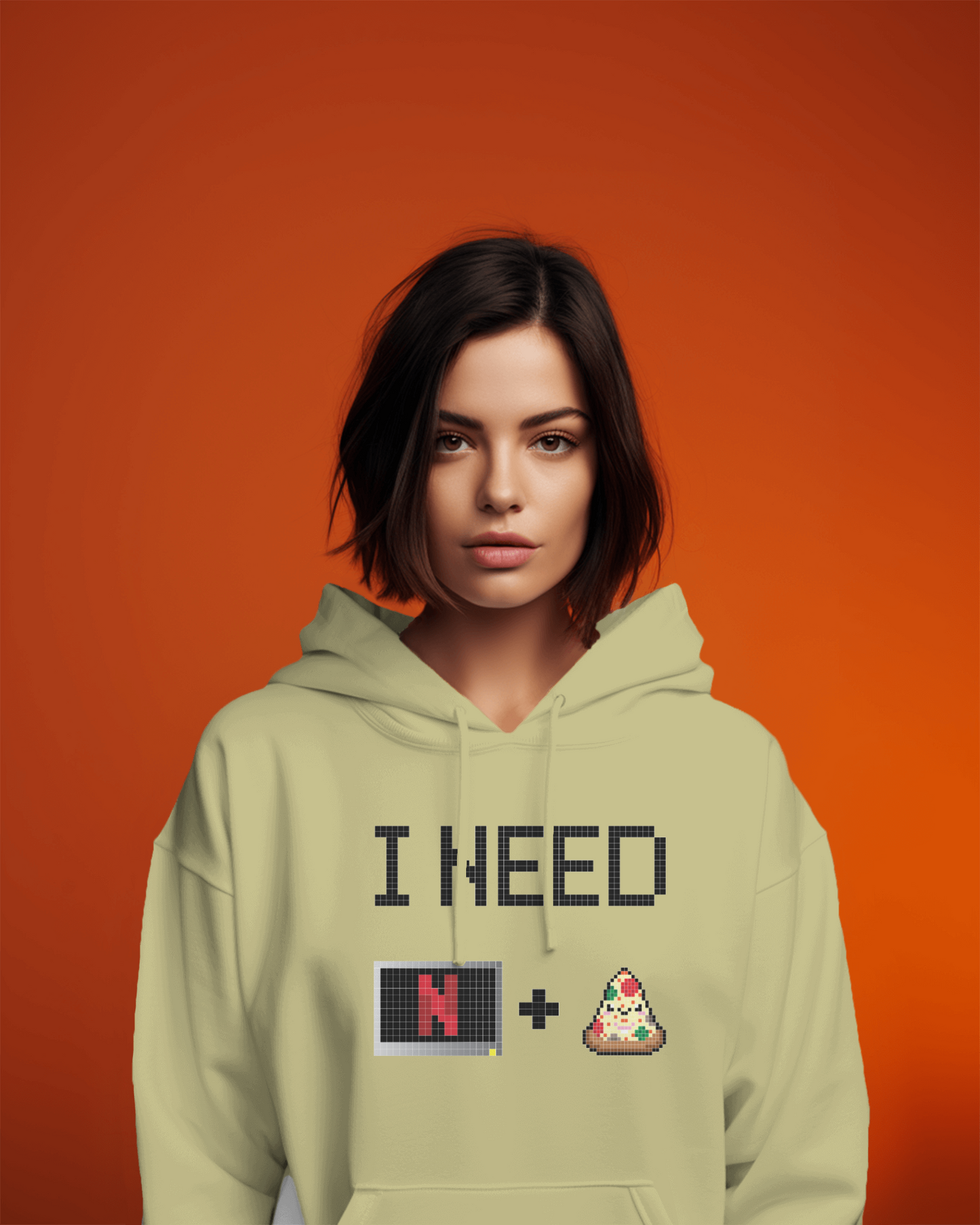 I Need Relax Női kapucnis pulóver