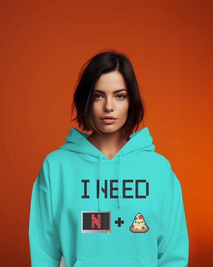 I Need Relax Női kapucnis pulóver