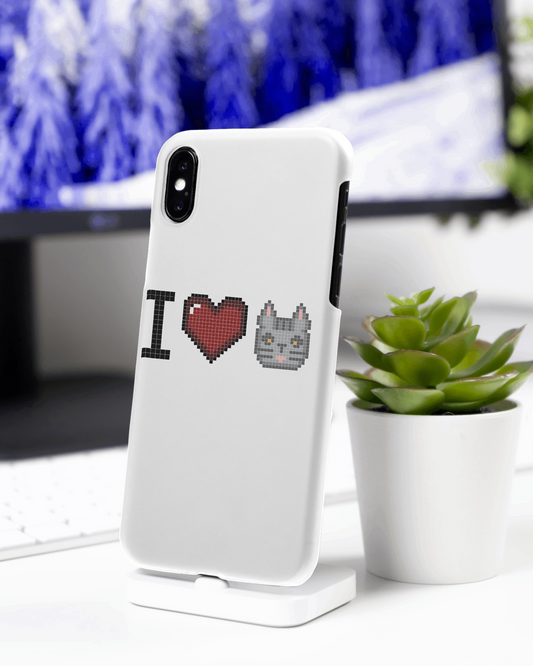 I Love Cat Xiaomi szilikon tokok