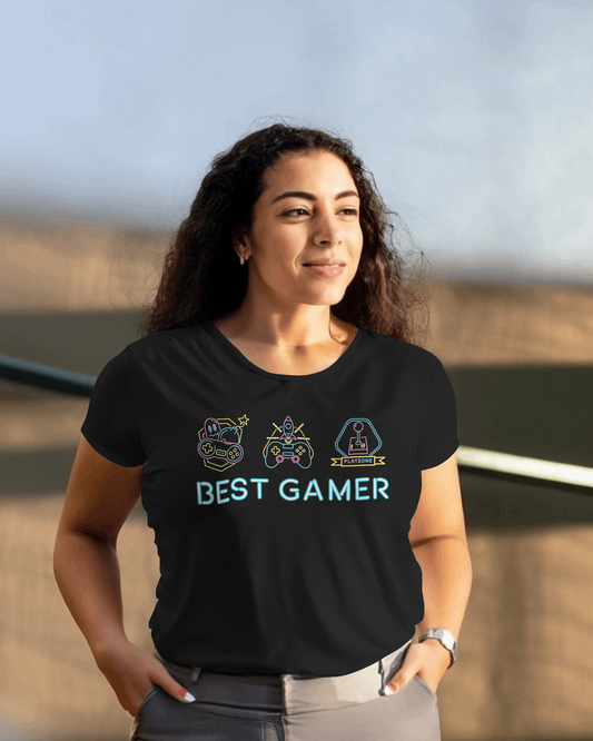 Best Gamer női póló