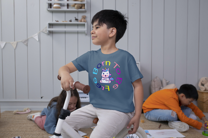 Born to be free kids t-shirt
