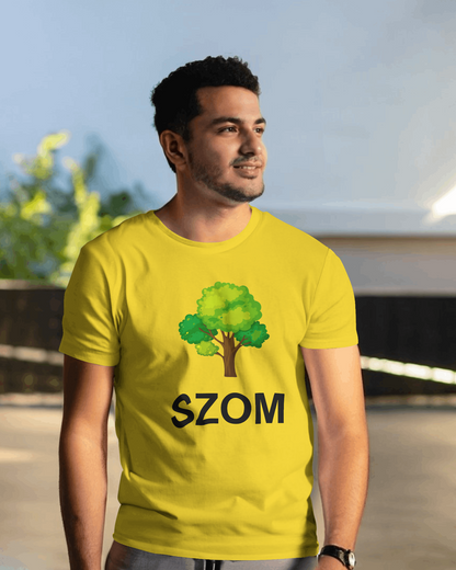 🌳szom férfi póló