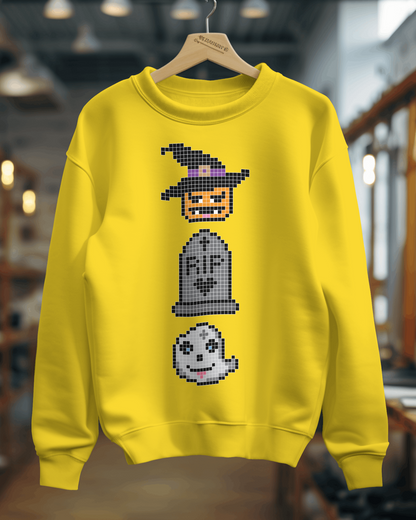 Halloween belebújos pulóver