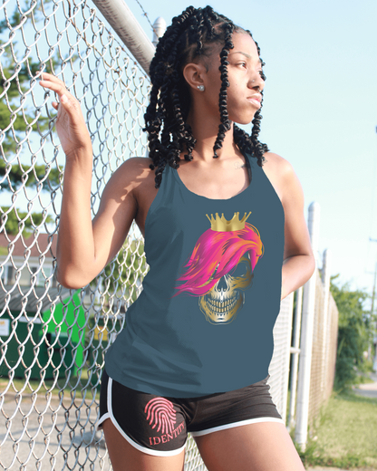 Skull Queen women's sleeveless t-shirt