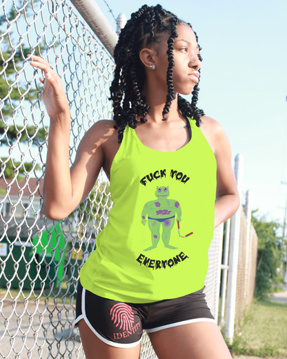 F**k you women's sleeveless shirt